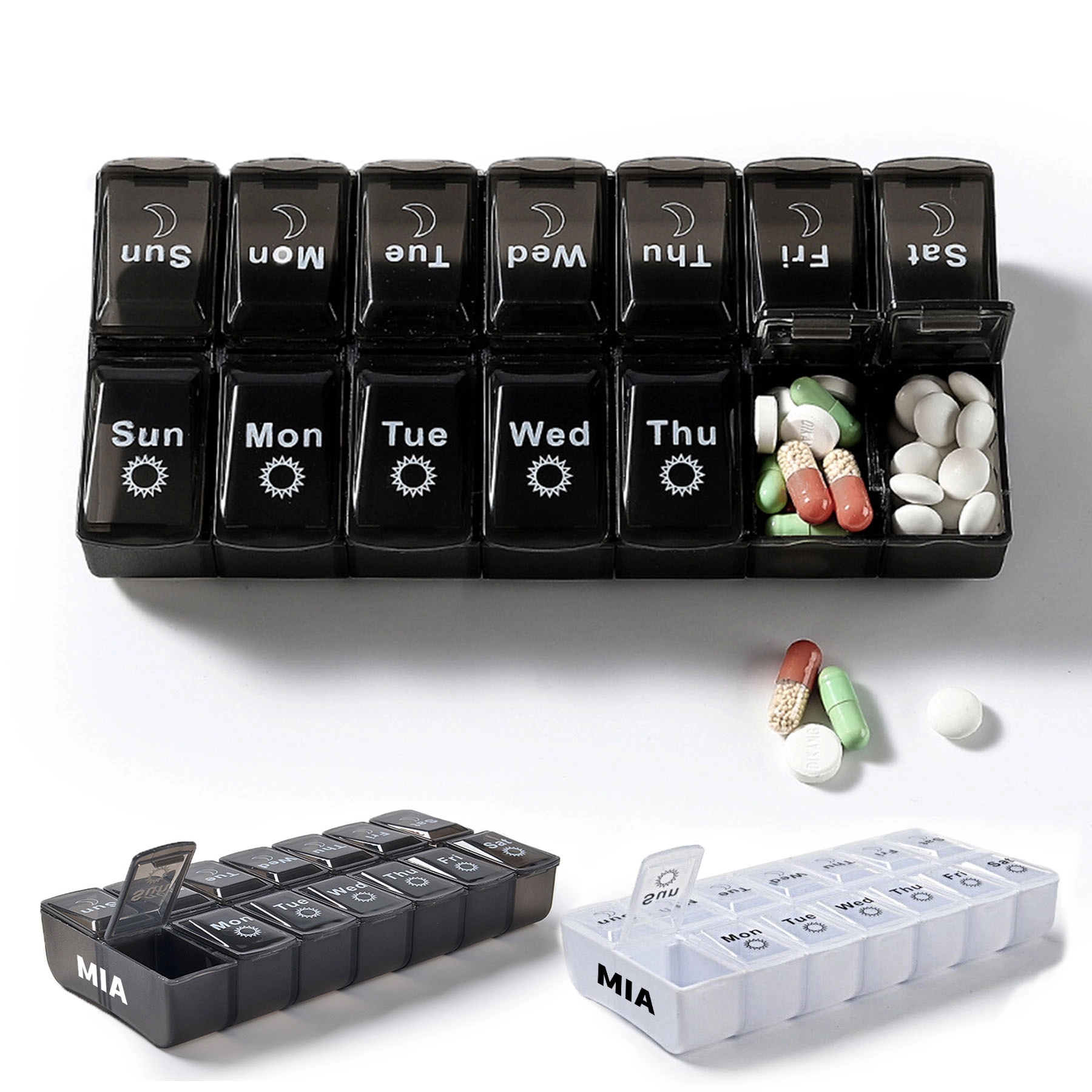 Weekly Pill Organizer Arthritis Friendly 1