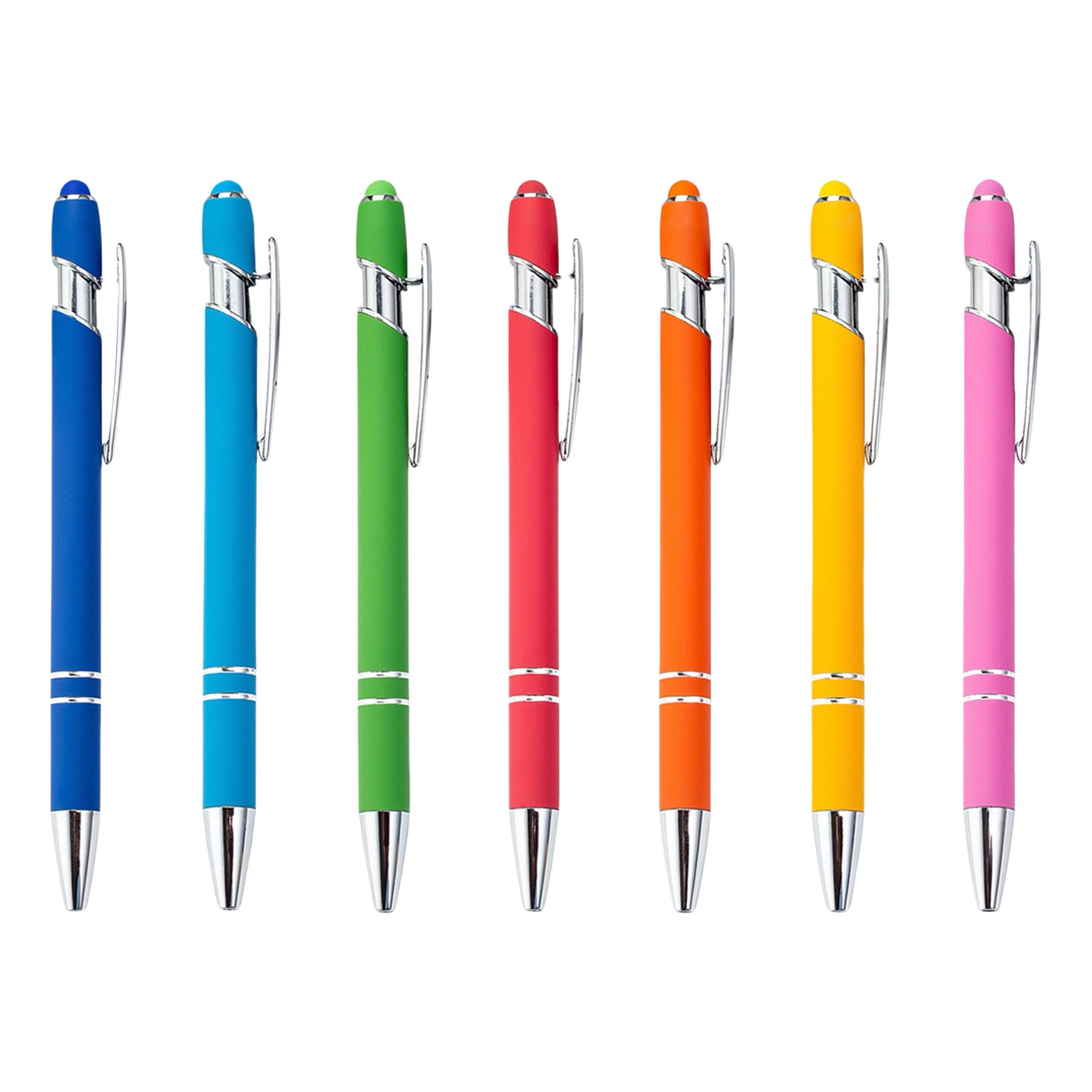 Premium Soft-Touch Aluminum Pen with Stylus 1