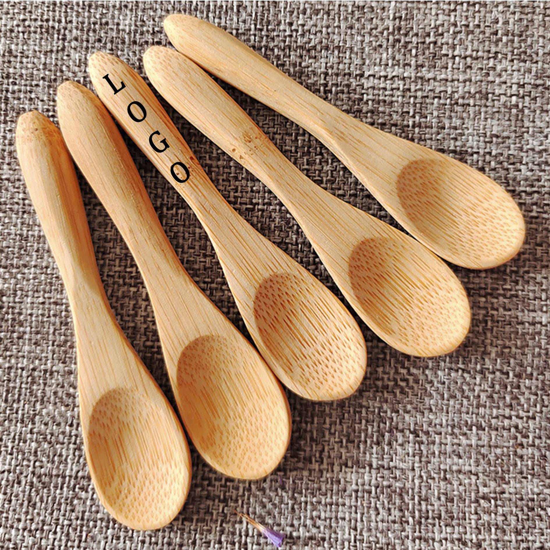 Reusable Bamboo Condiments Spoon 5