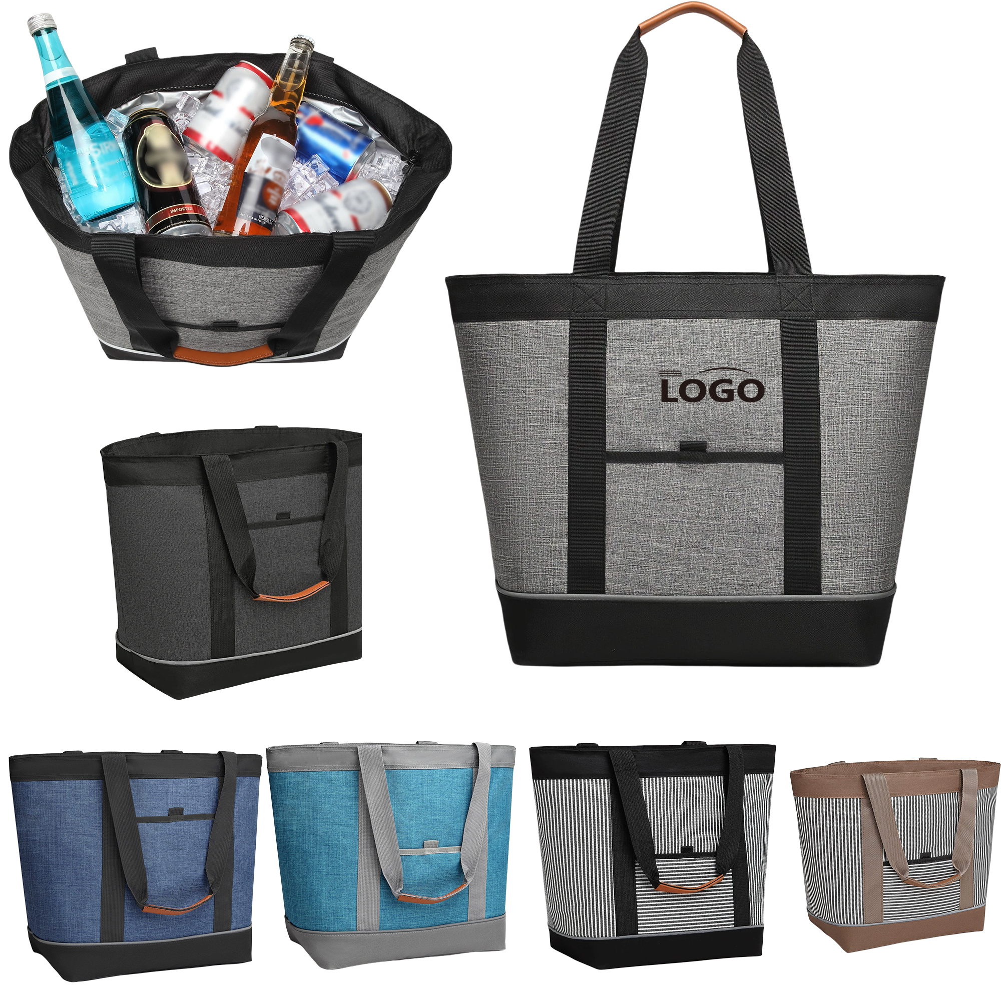 24L Portable Tote Cooler Bag 2