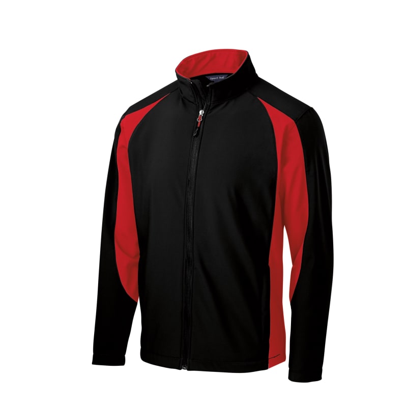 Sport-Tek Colorblock Soft Shell Jacket. 19