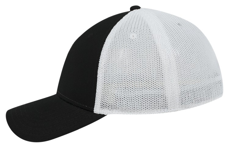 OTTO CAP® OTTO FLEX® Fitted 6 Panel Low Profile Mesh Back Trucker Hat 36