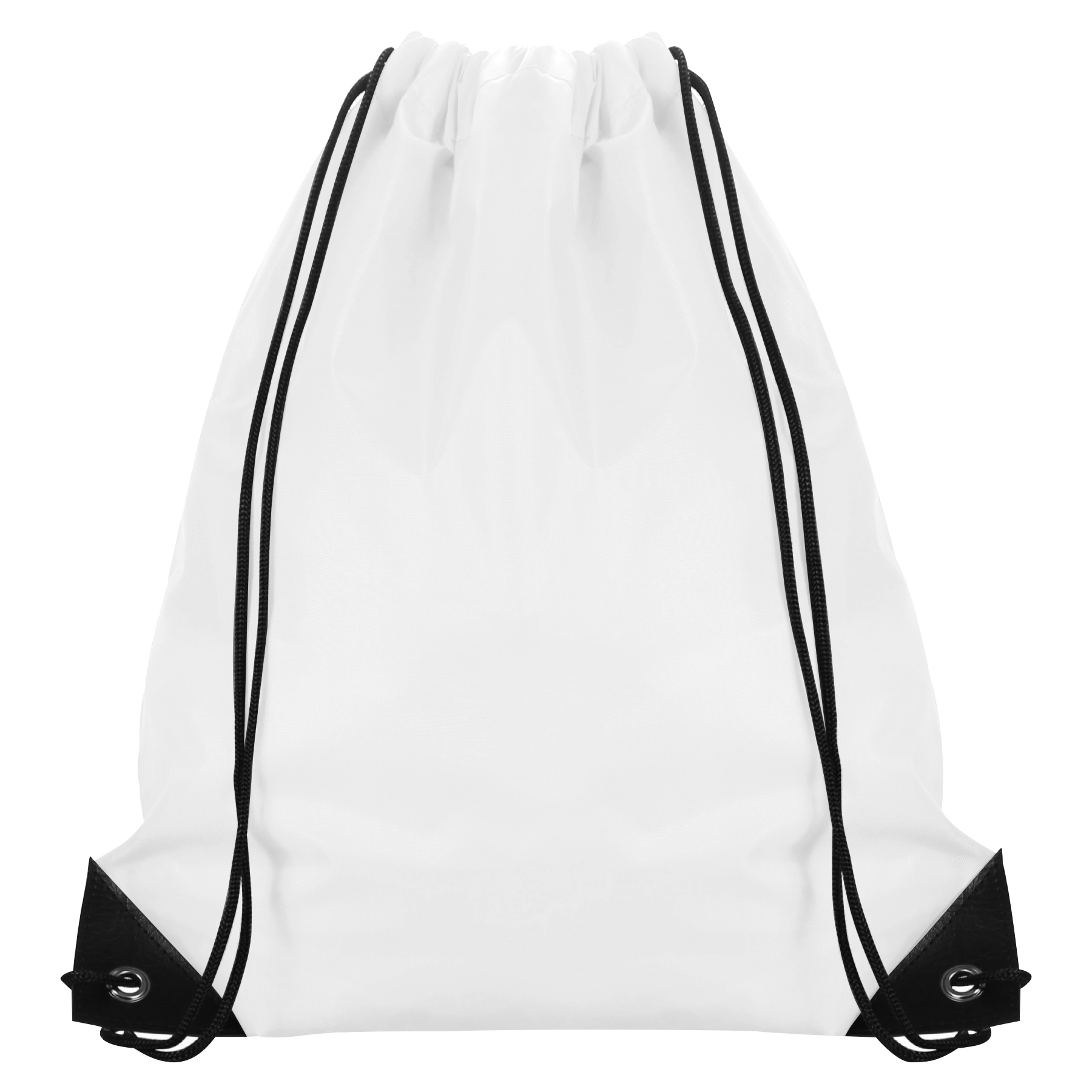 210D Polyester Drawstring Backpack With PU Corners 11
