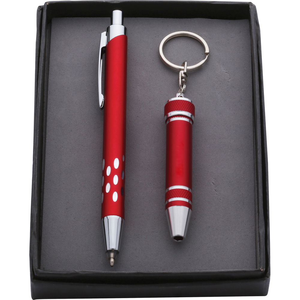 Andromeda LED Pen & Screwdriver Keychain Gift Set 5