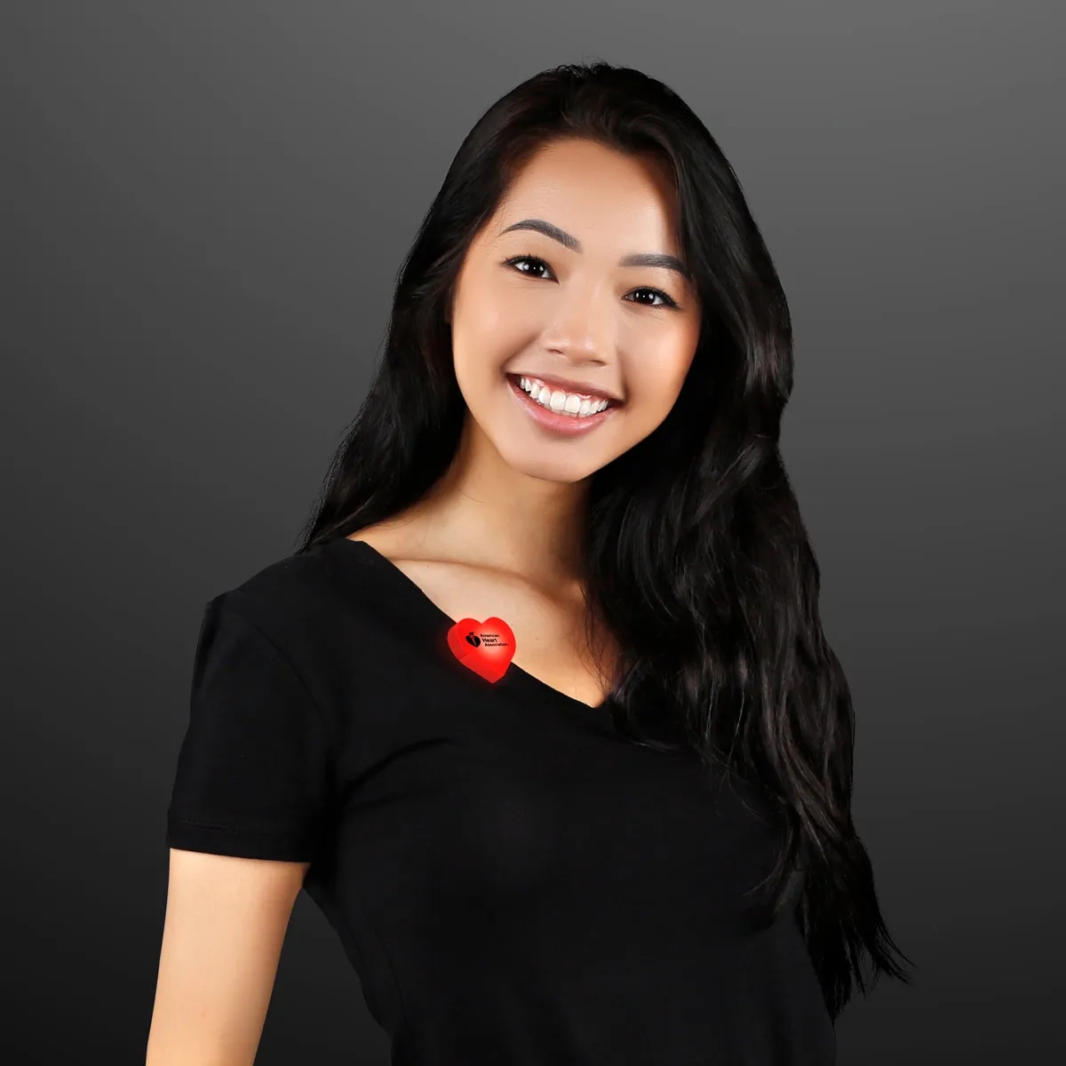 LED Blinking Red Heart Clip 4