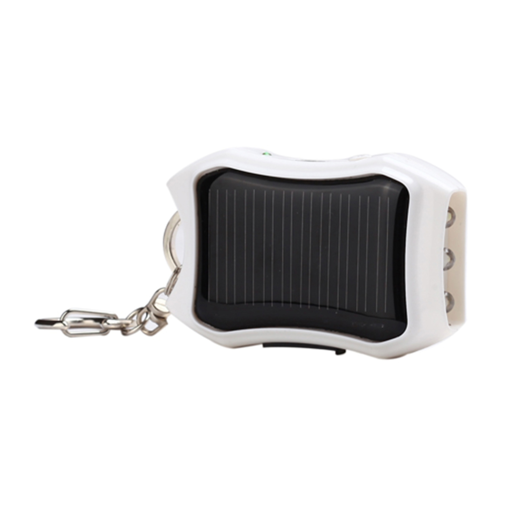 Portable 1200mAh Solar Power Bank w/Keychain 4