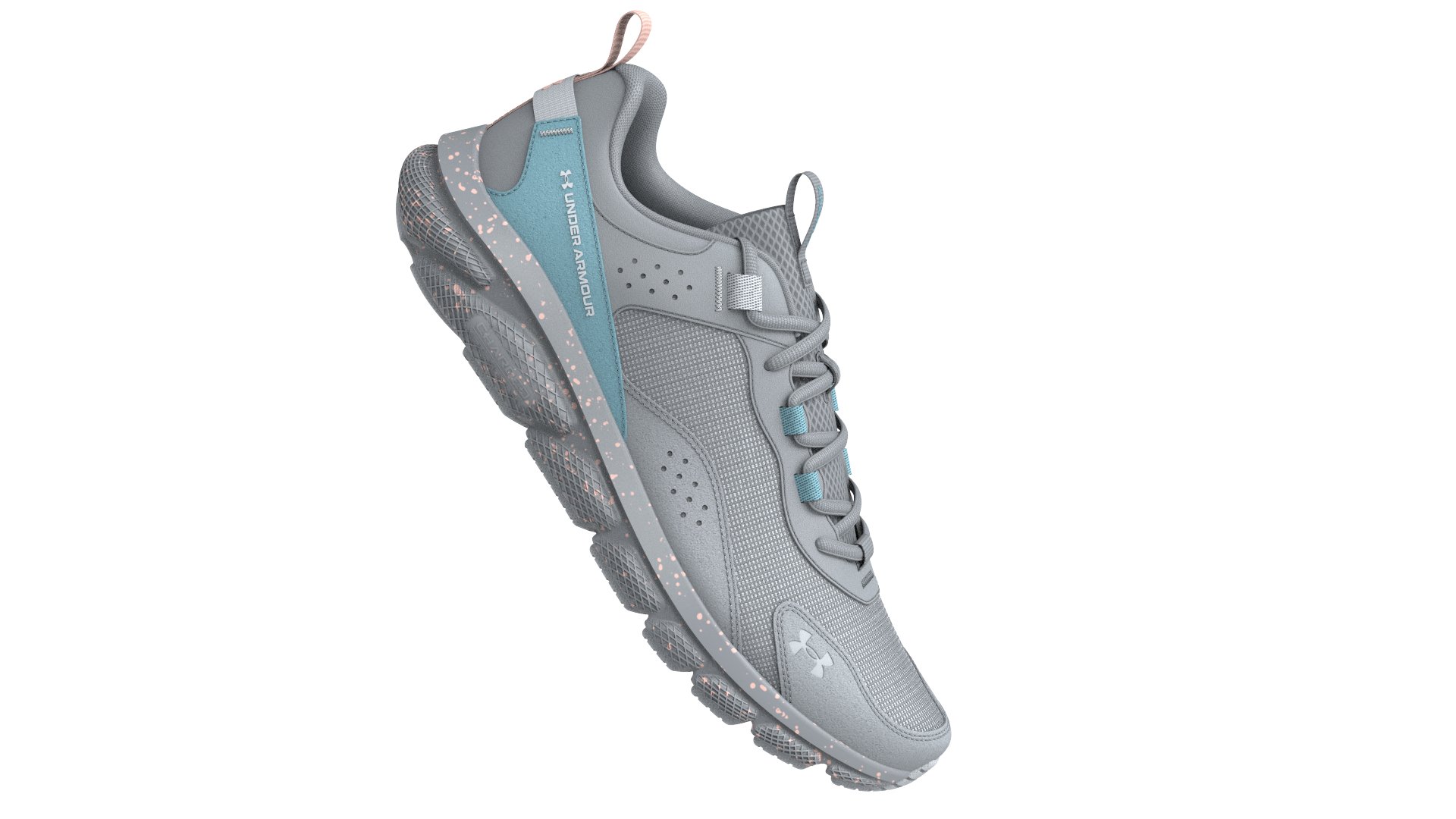 UA Charged Verssert Speckle Women's Running Shoes 8