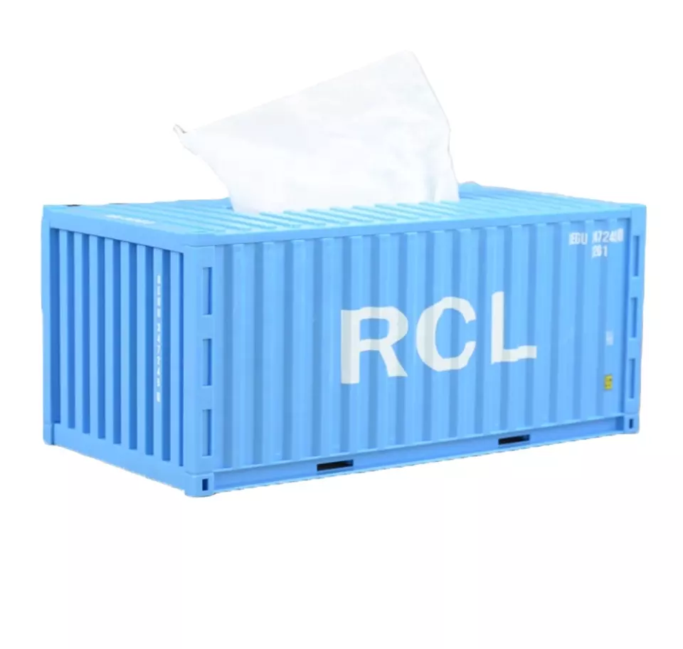 Shipping Container Tissue Box 3