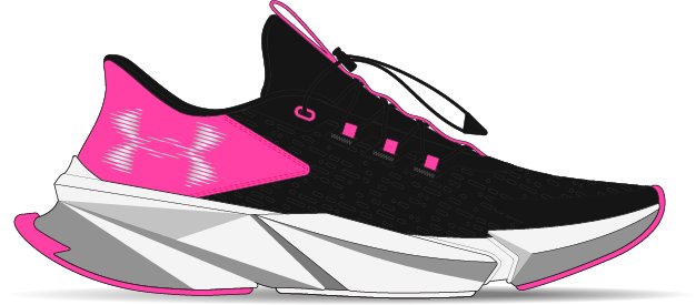 Girls' Grade School UA Scramjet 5 Running Shoes 1