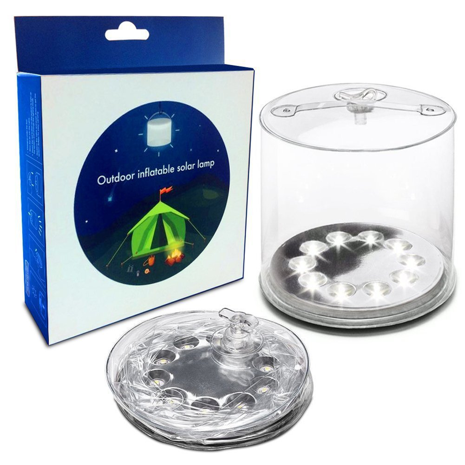 Solar-powered camping inflatable lights 3