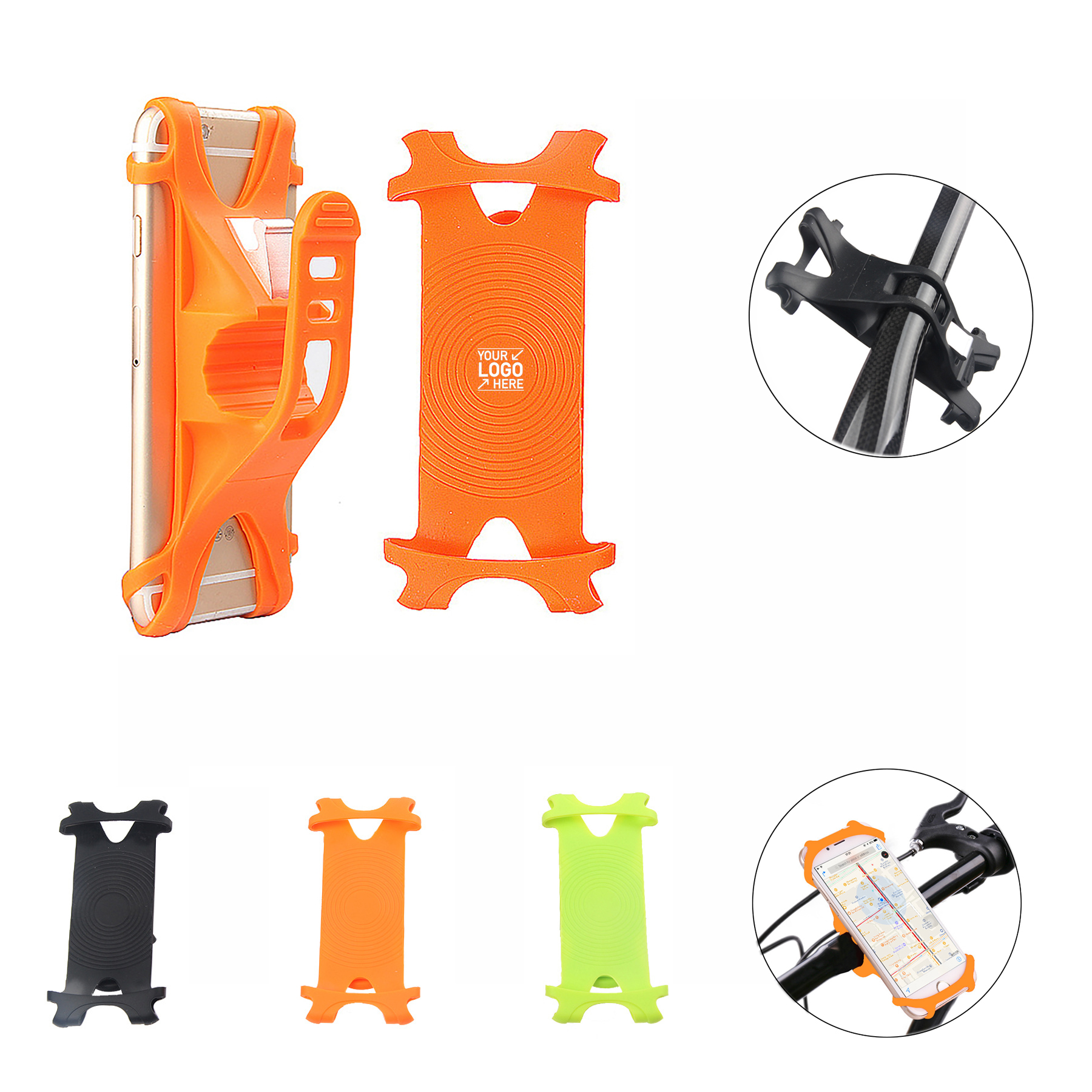 Bicycle Silicone Mobile Phone Holder 2
