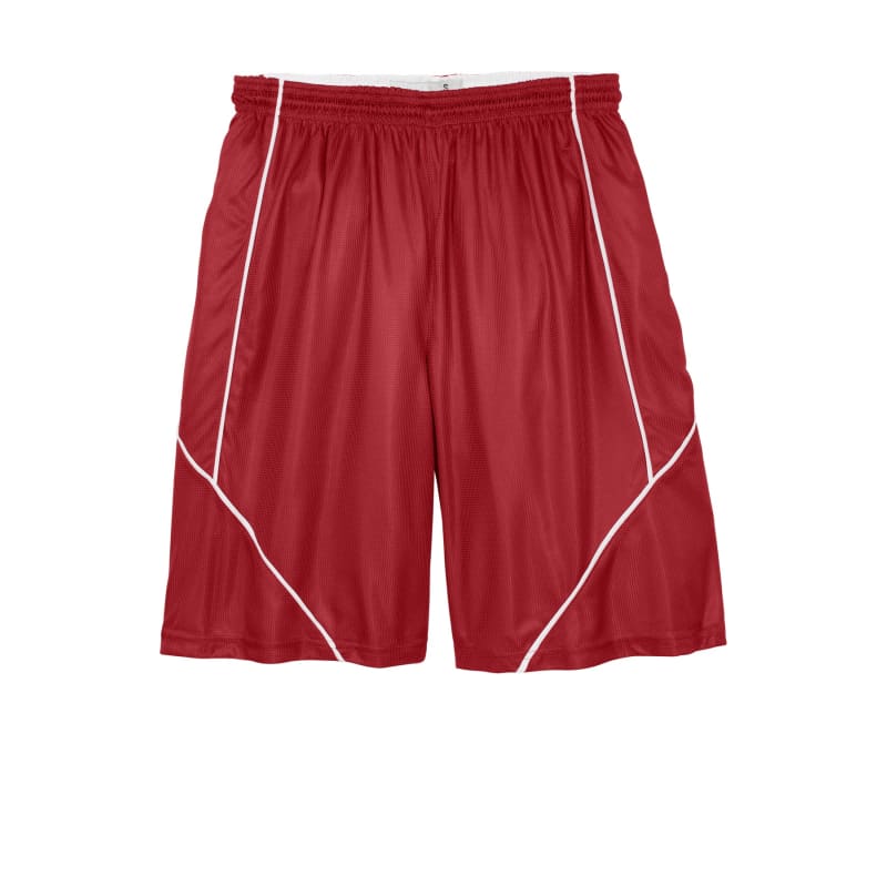 Sport-Tek PosiCharge Mesh Reversible Spliced Short. 29