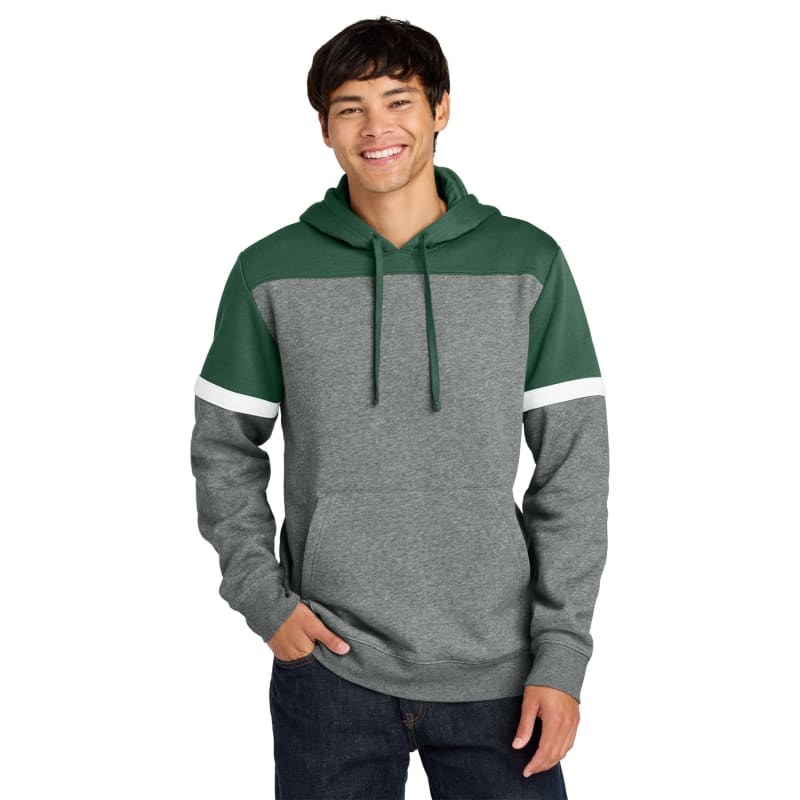 Sport-Tek Drive Fleece Colorblock Hoodie, custom hoodie or sweatshirt with logo imprint 2