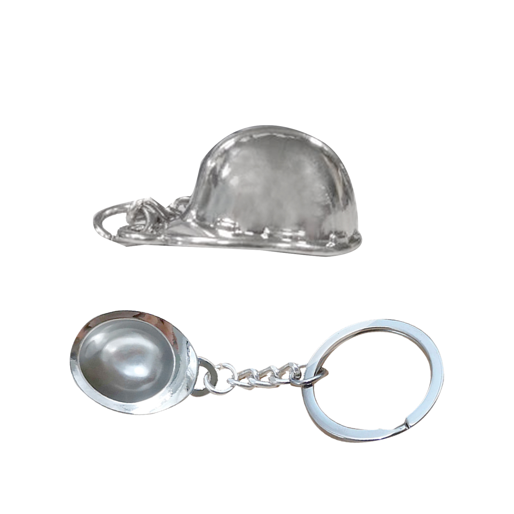 Mini Helmet Keychain 2