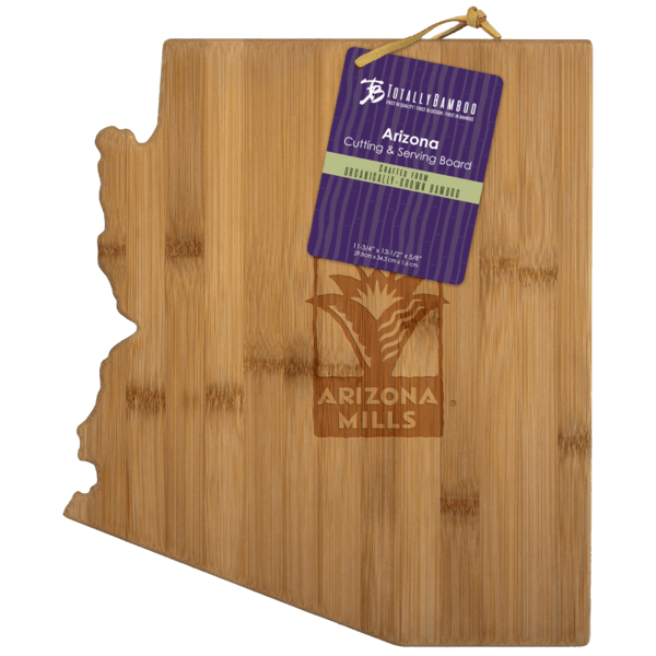 U.S. State Shaped Bamboo Cutting and Serving Boards 188