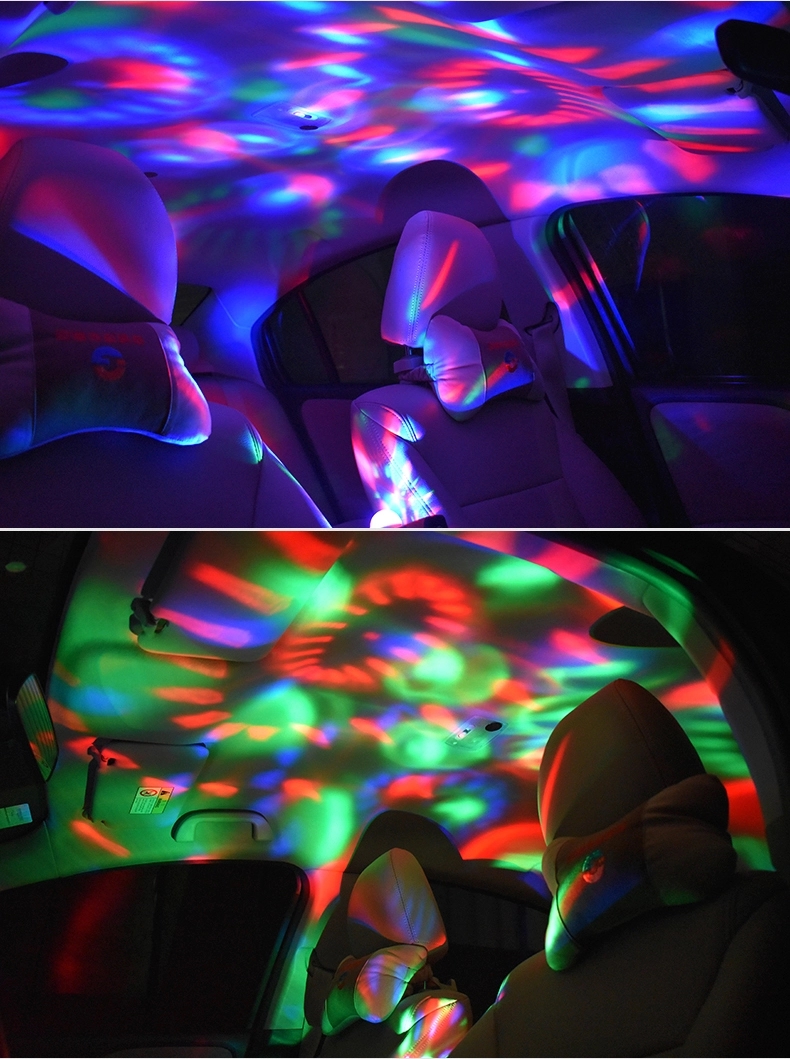 Usb Mini disco party phone light 6