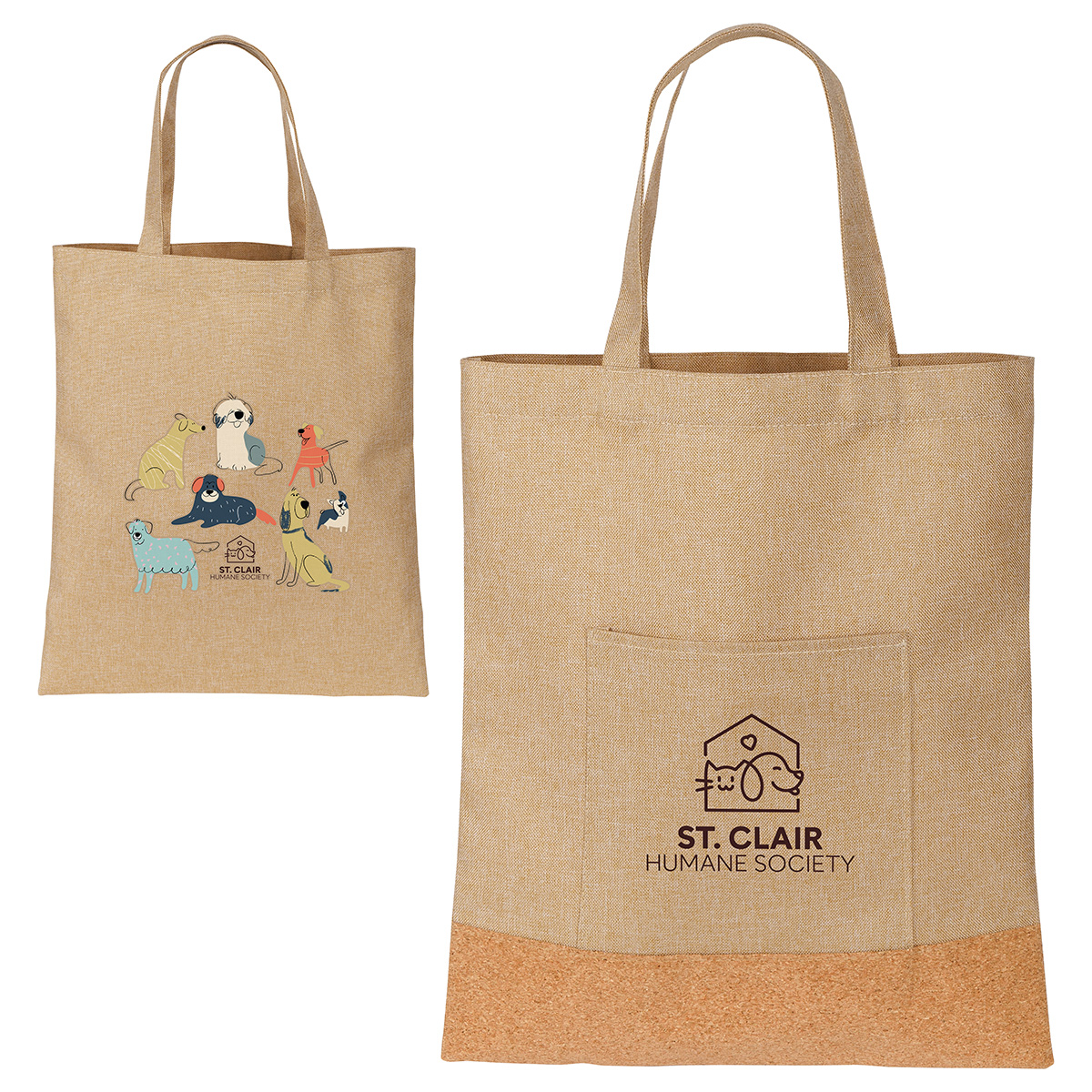 Carina RPET & Cork Tote Bag 9