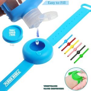 Adjustable Silicone Hand Sanitizer Bracelet Dispenser 14
