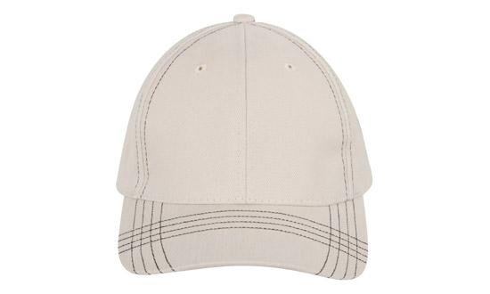 Brushed Heavy Cotton with Contrasting Stitching & Cross Stitched Peak 5