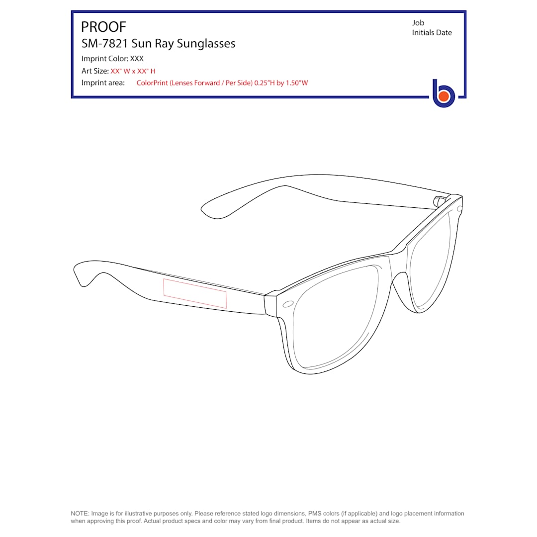 Sun Ray Sunglasses 53