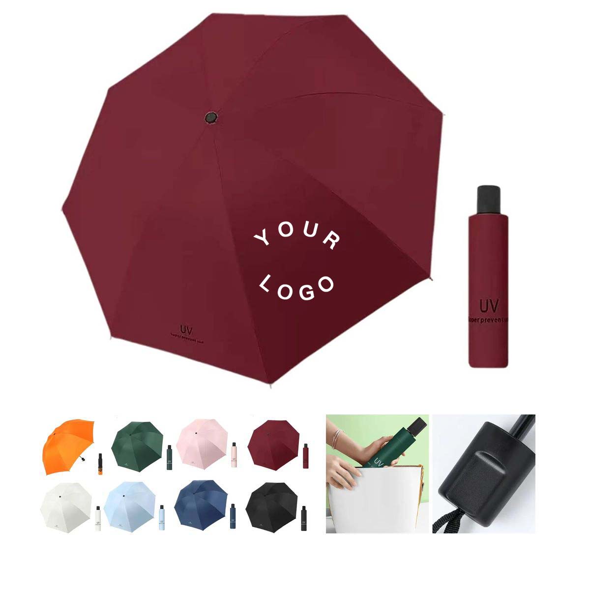 Portable Wind Resistant Umbrella for Commuting 9