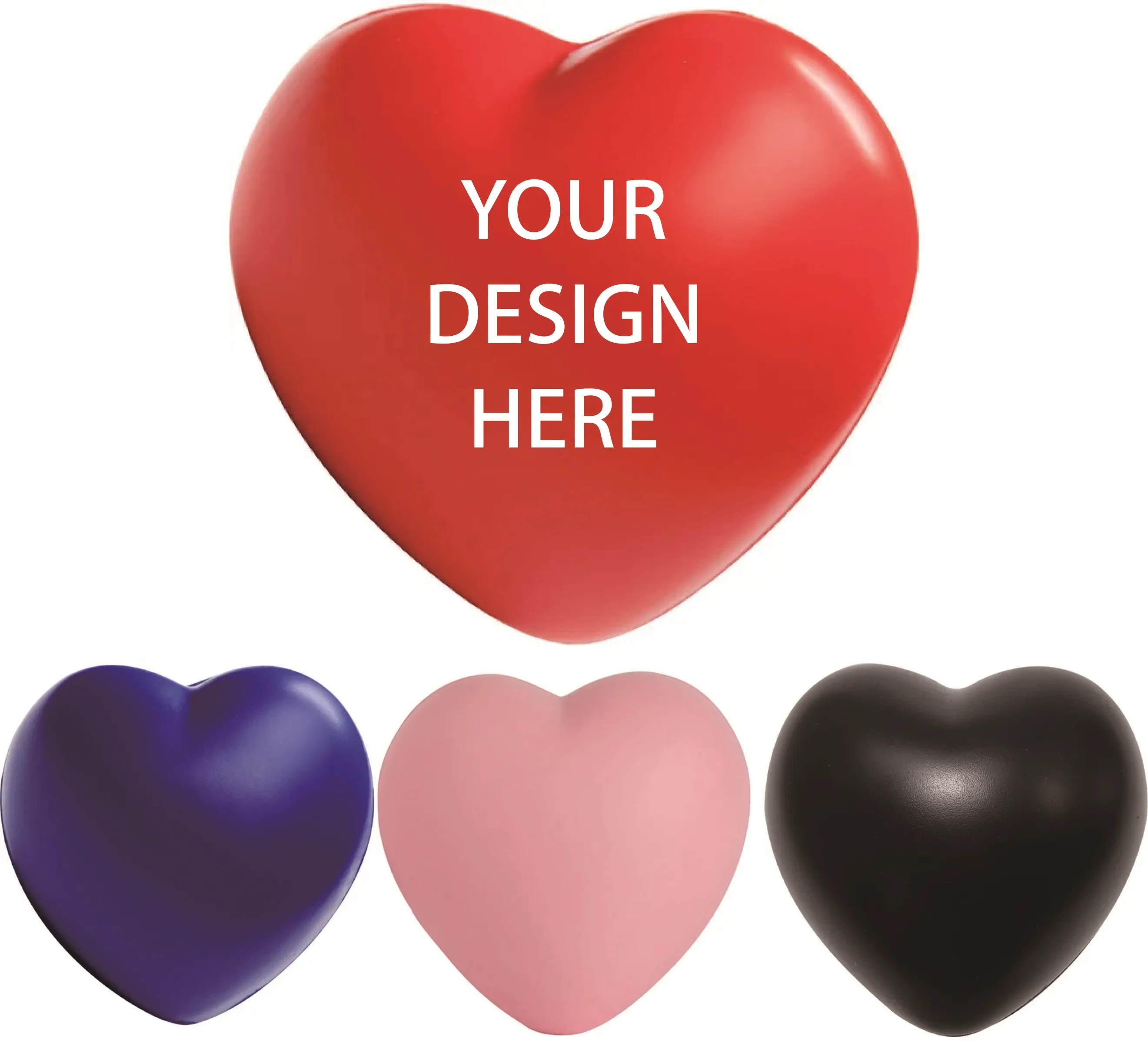 Heart Shape Stress Ball MOQ 50PCS 2