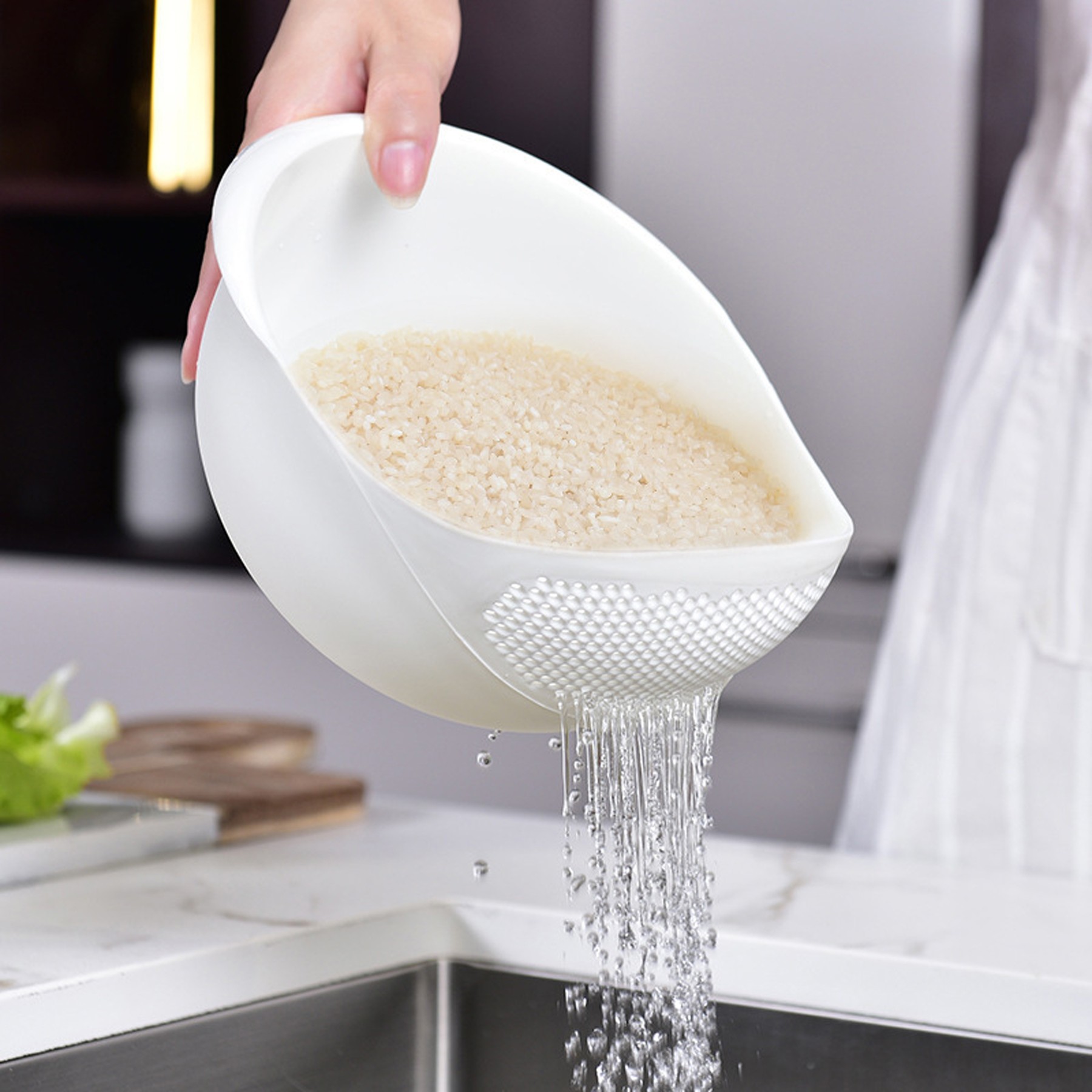 Plastic Vegetable Washing Basin 4