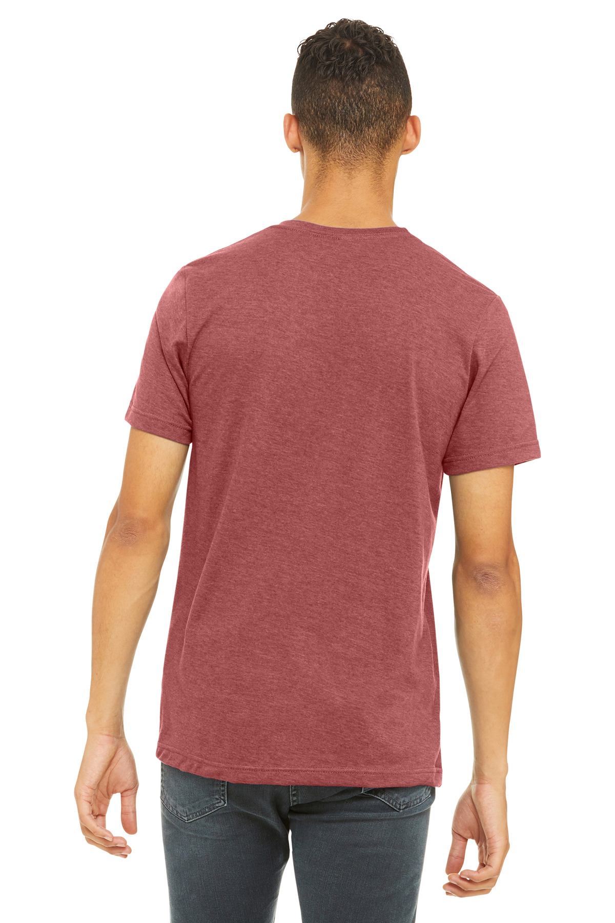 BELLA+CANVAS Unisex Heather CVC Short Sleeve Tee. BC3001CVC 24