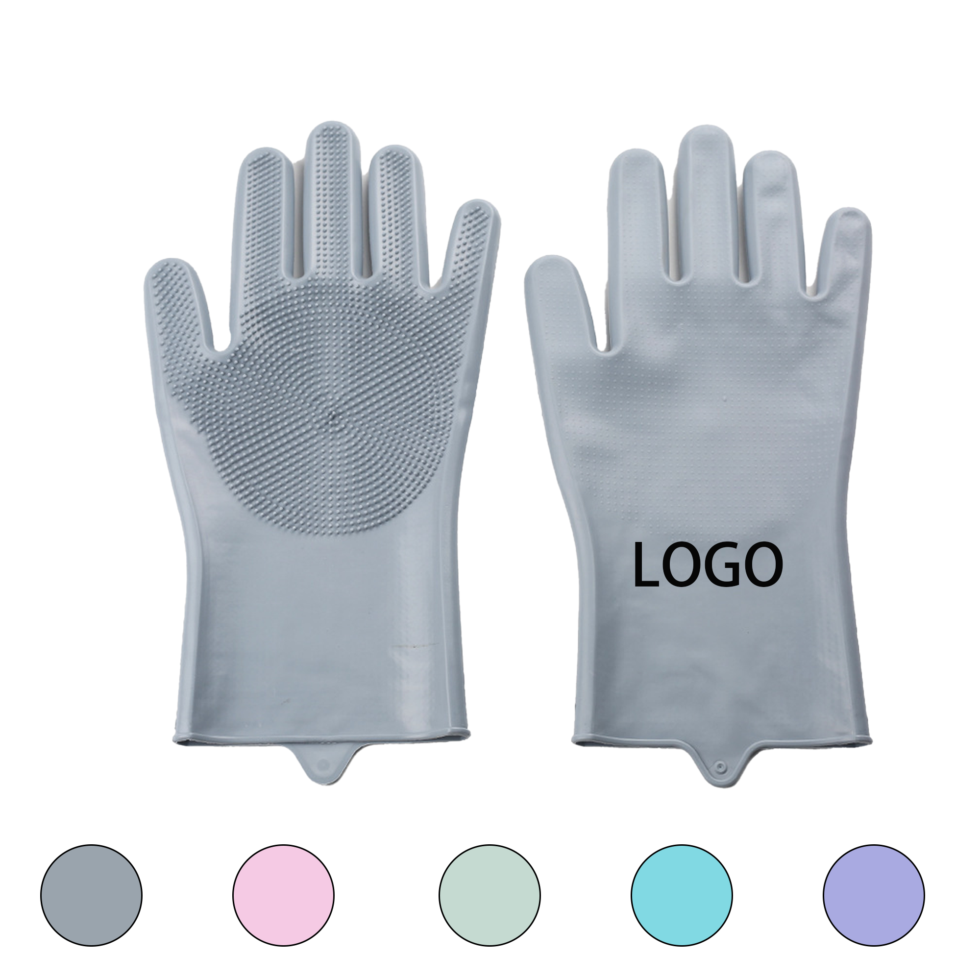 Silicone Dishwashing Gloves MOQ50 2