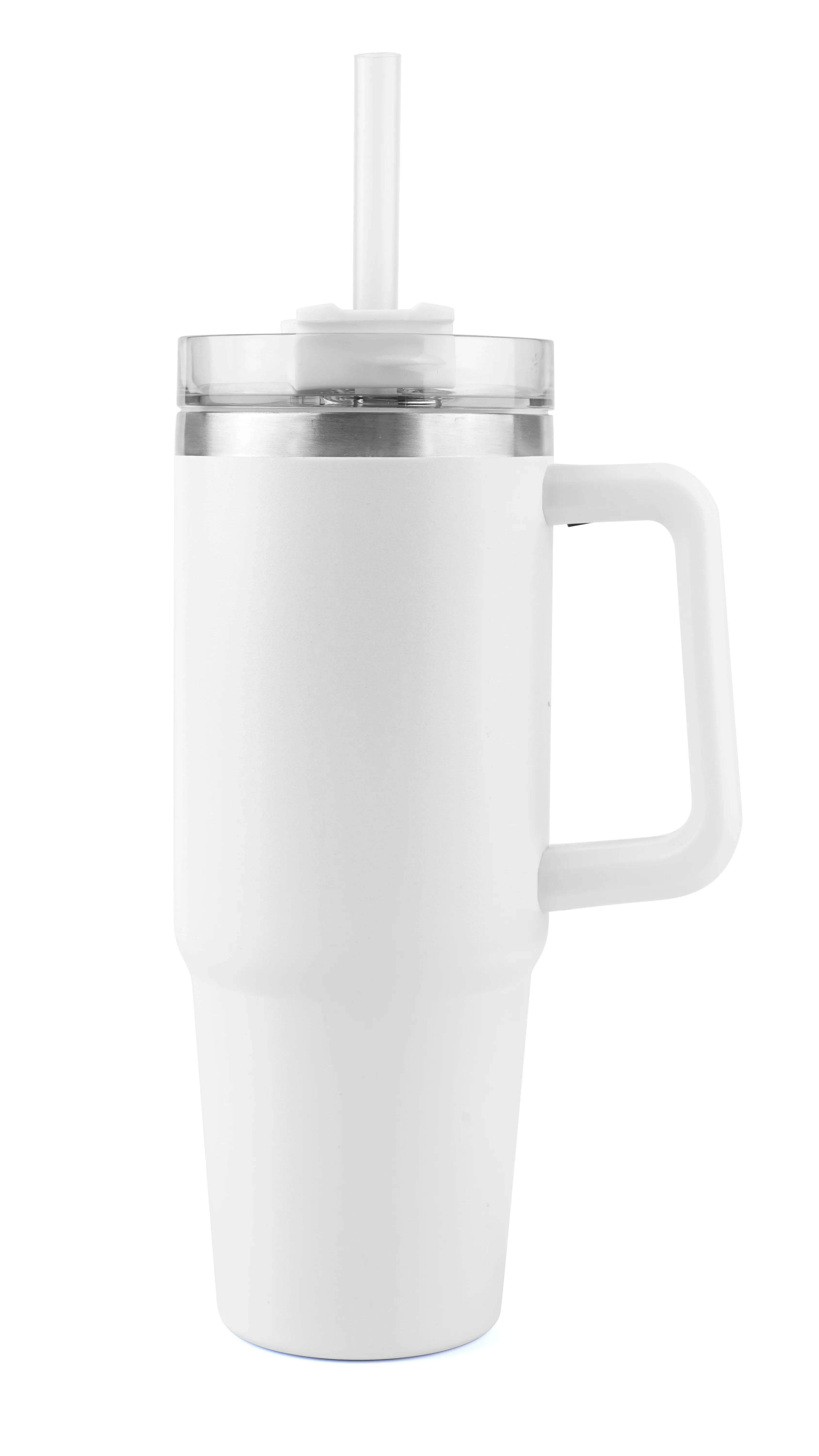 30oz double wall SS vacuum Mug & Straw Lid with Twist Close 5