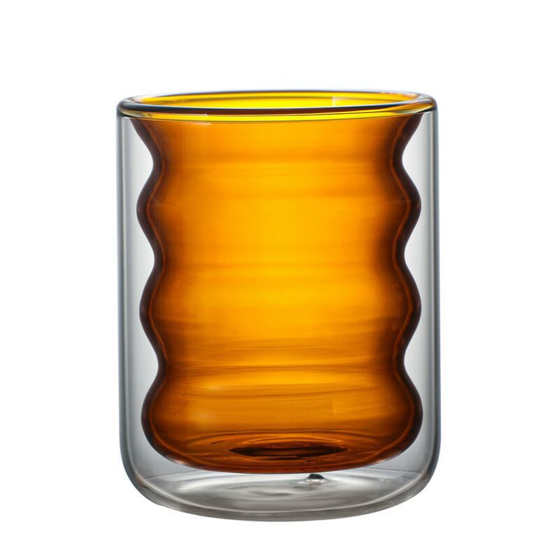 Double Spiral Glass Cup 2