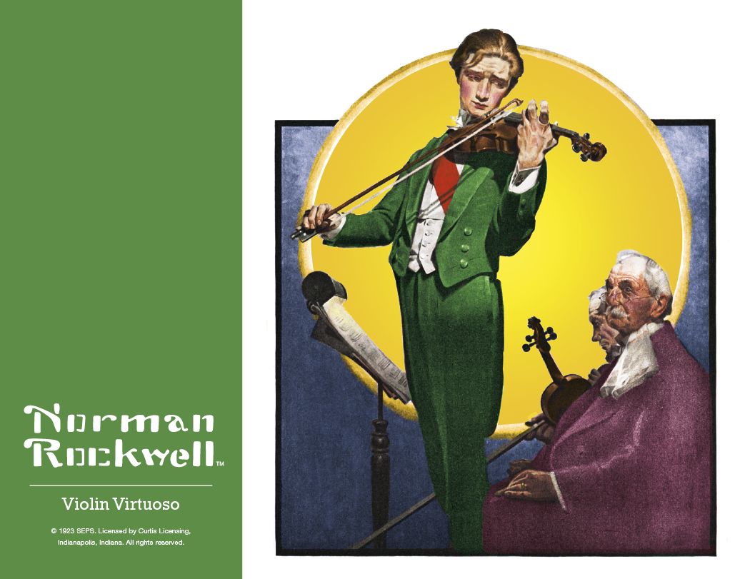 HotLine® Products Norman Rockwell Appointment Calendar - Spiral 62
