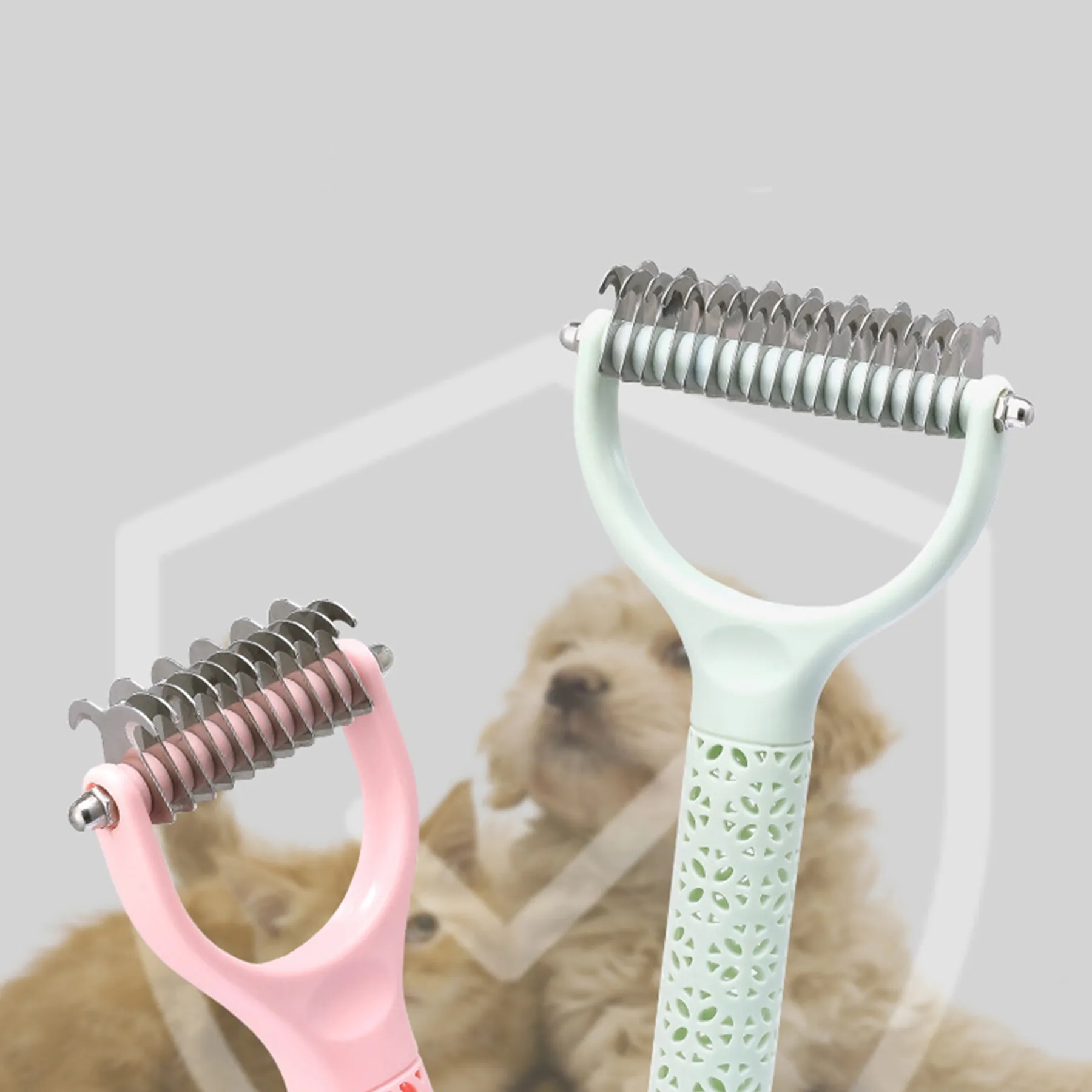 Abs Large Pet Knotting Comb 3