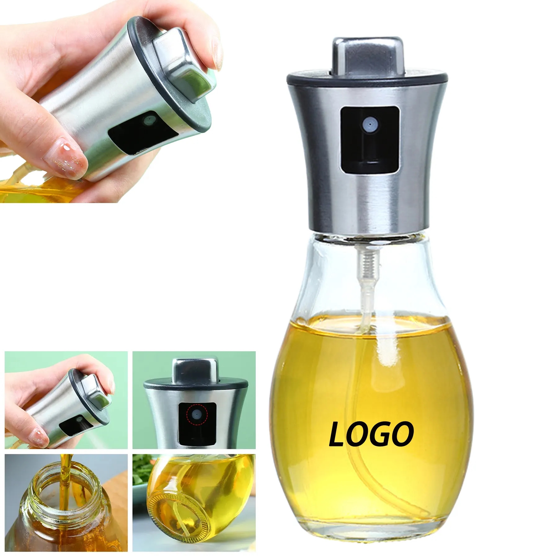Domestic Press Glass Oil Spray Bottle 2