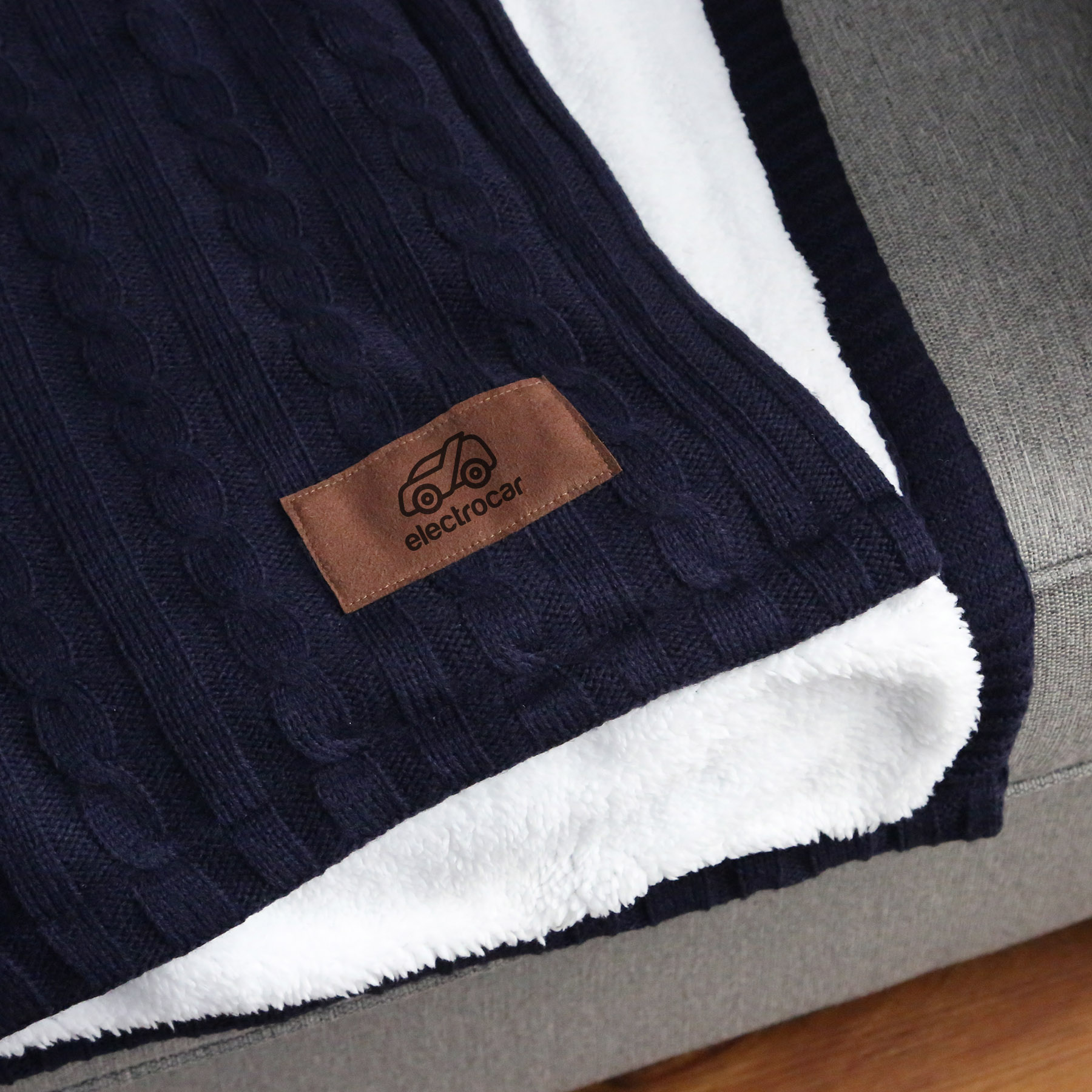 Sweater Weather Sherpa Blanket W/ Pillowcase 4