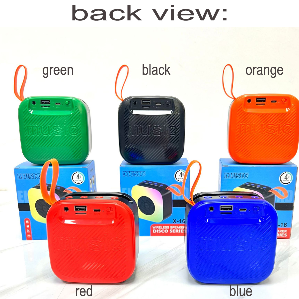 Portable Wireless LED Speaker 2