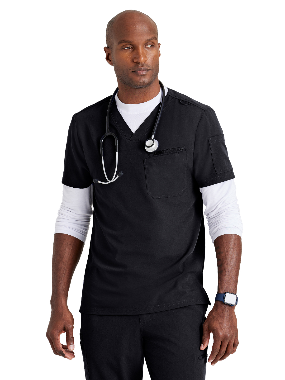 Barco Unify - Men's Three-Pocket V-Neck Rally Scrub Top 20