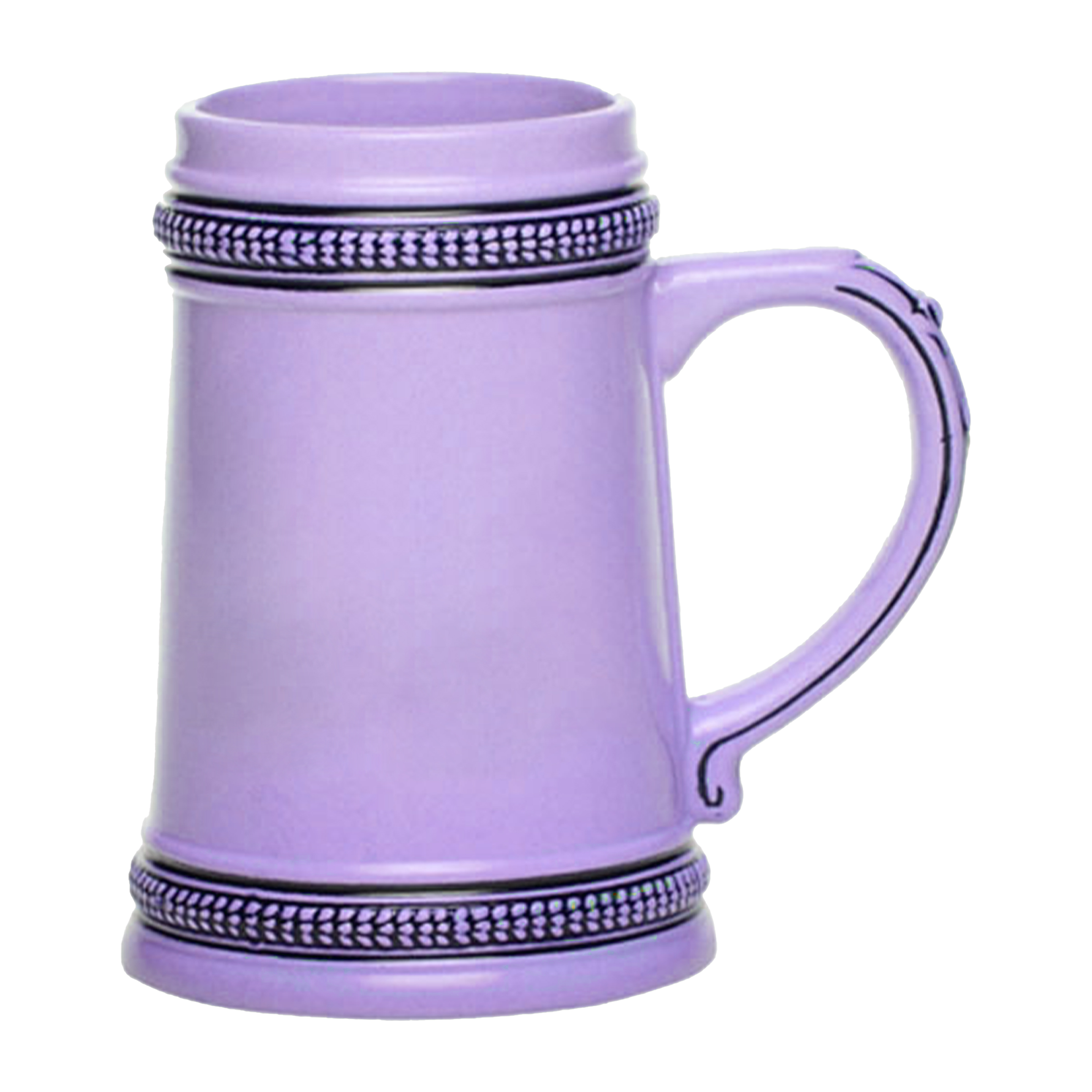 Ceramic Custom Blue Ceramic Stein 5
