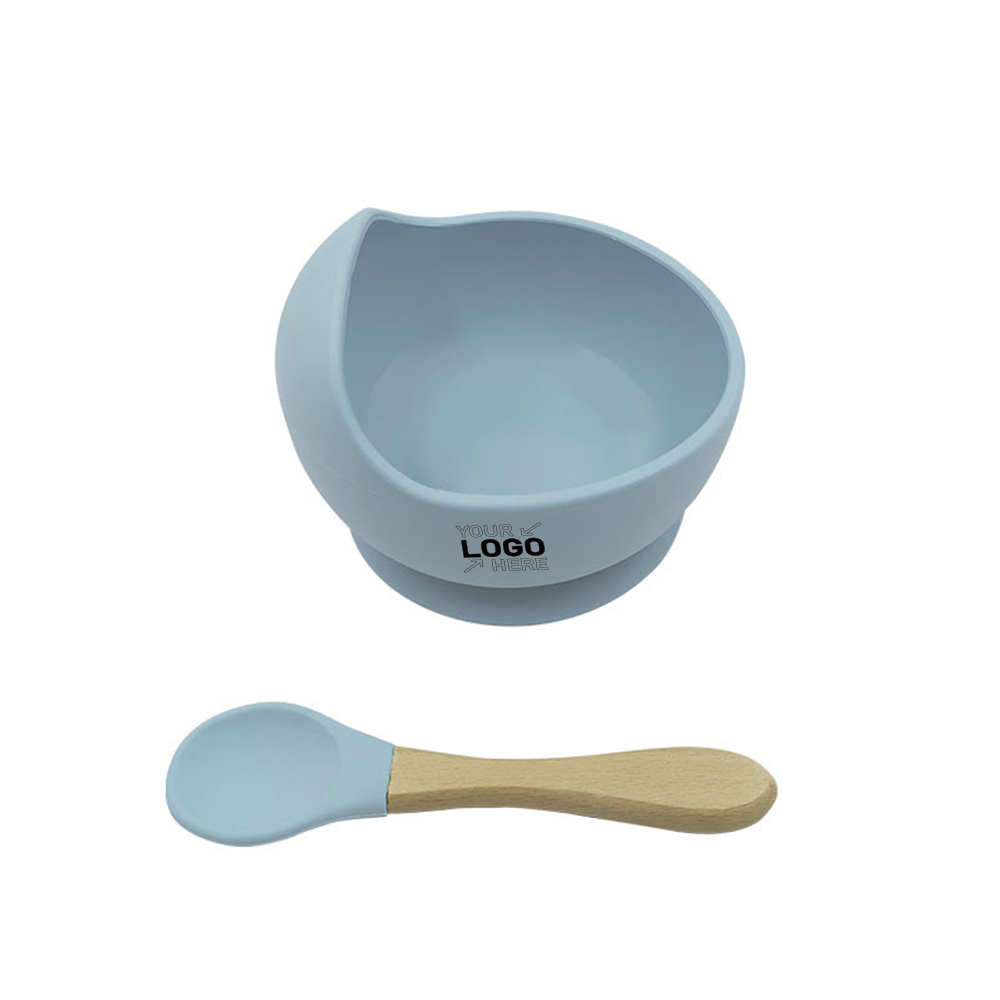 Silicone Suction Bowls for Baby with Spoon 5