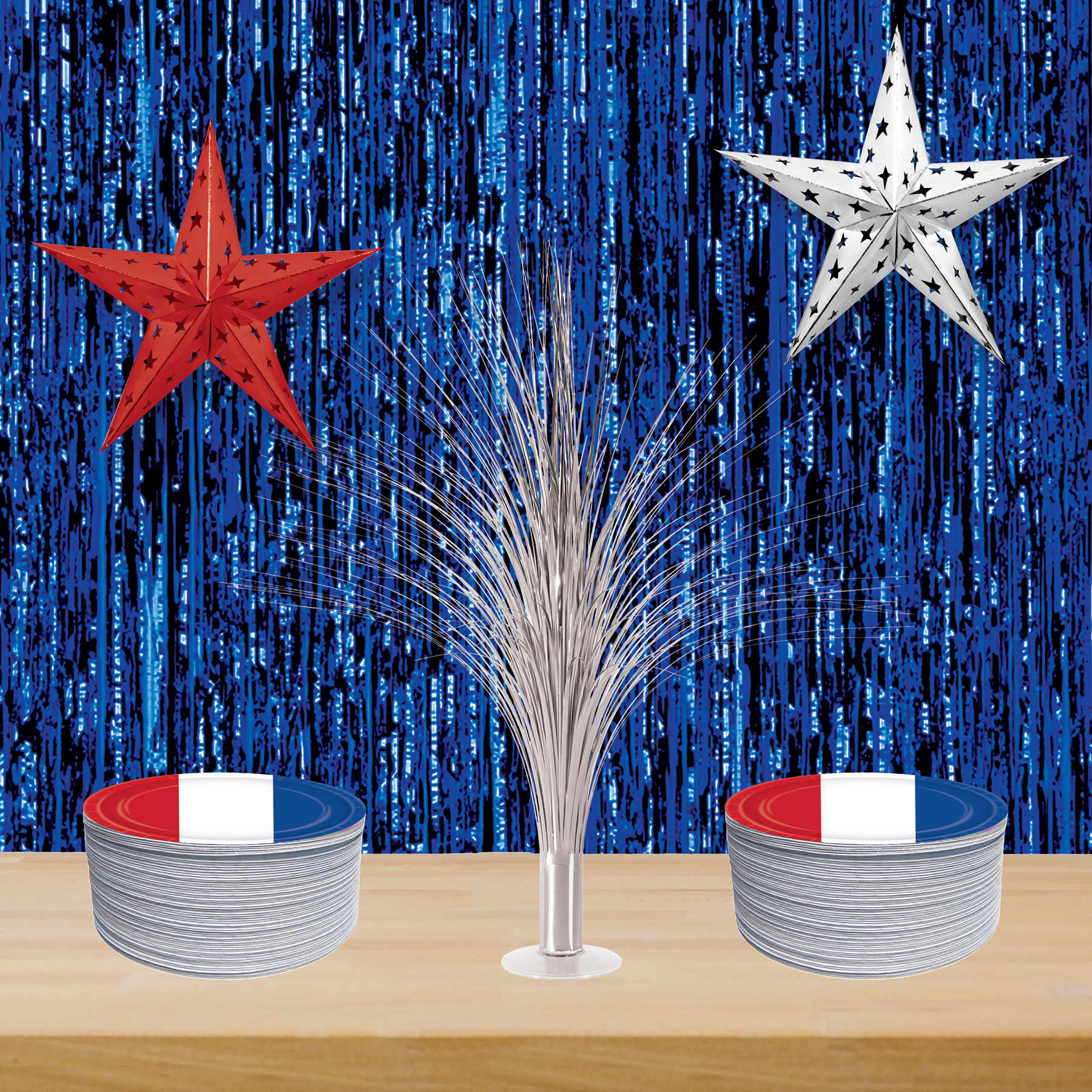 Metallic Spray Centerpiece 2