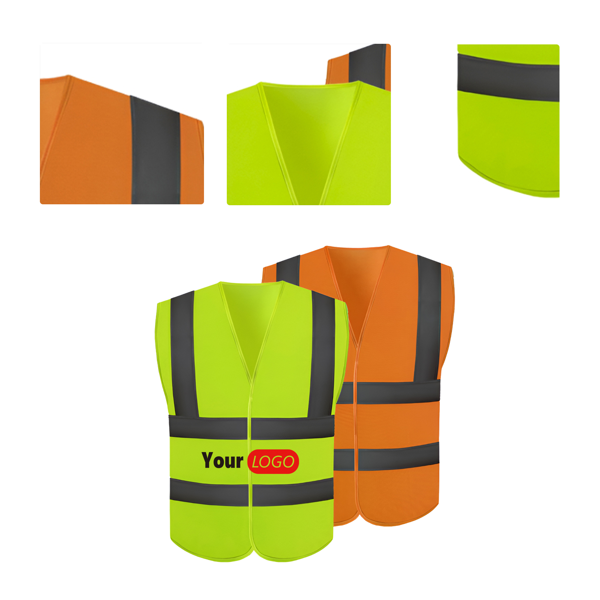 MOQ50 Custom Various Reflective Vests For Kids 1