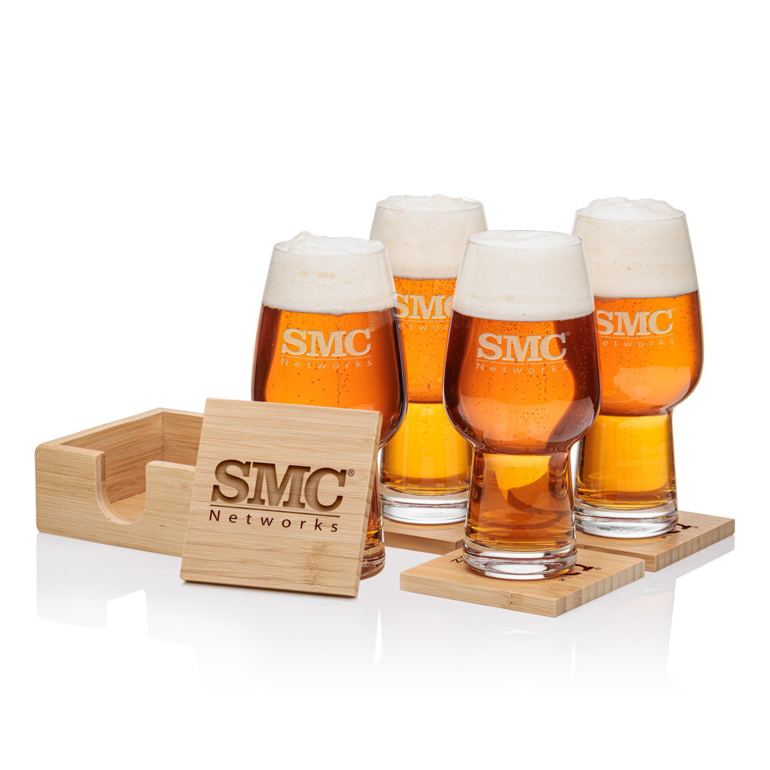 Bamboo Coaster Gift Set - Bremen 2