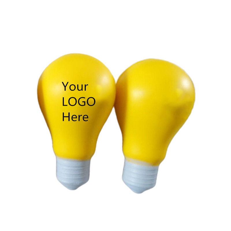 Light Bulb Shape Squeeze Toy Stress Reliever 7