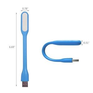 Flexible USB LED Lamp Portable Lightweight Soft Beam 9