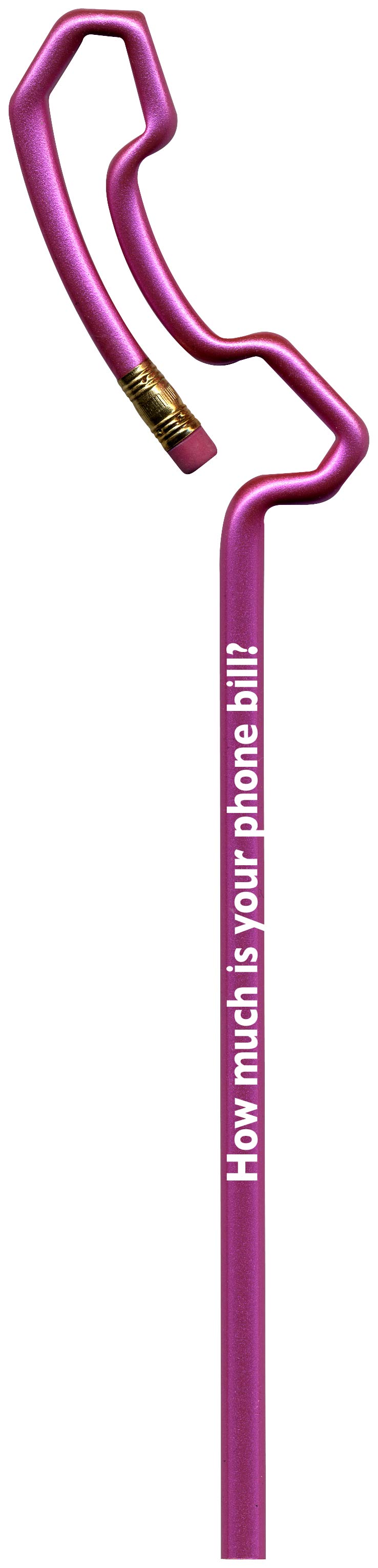 Telephone Handset Bentcil, Bent #2 Pencil