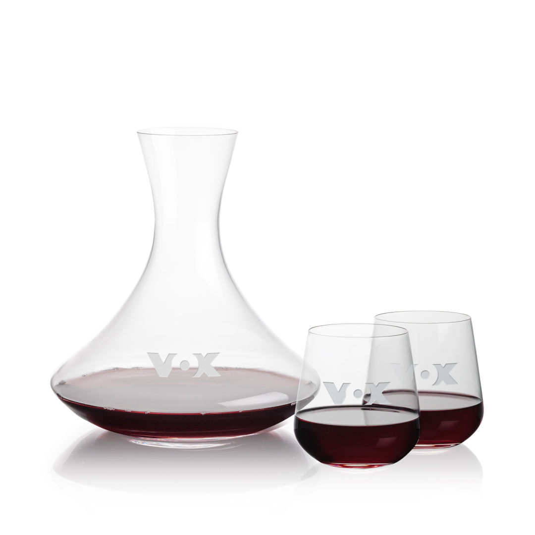 Senderwood Carafe & Howden Stemless Wine