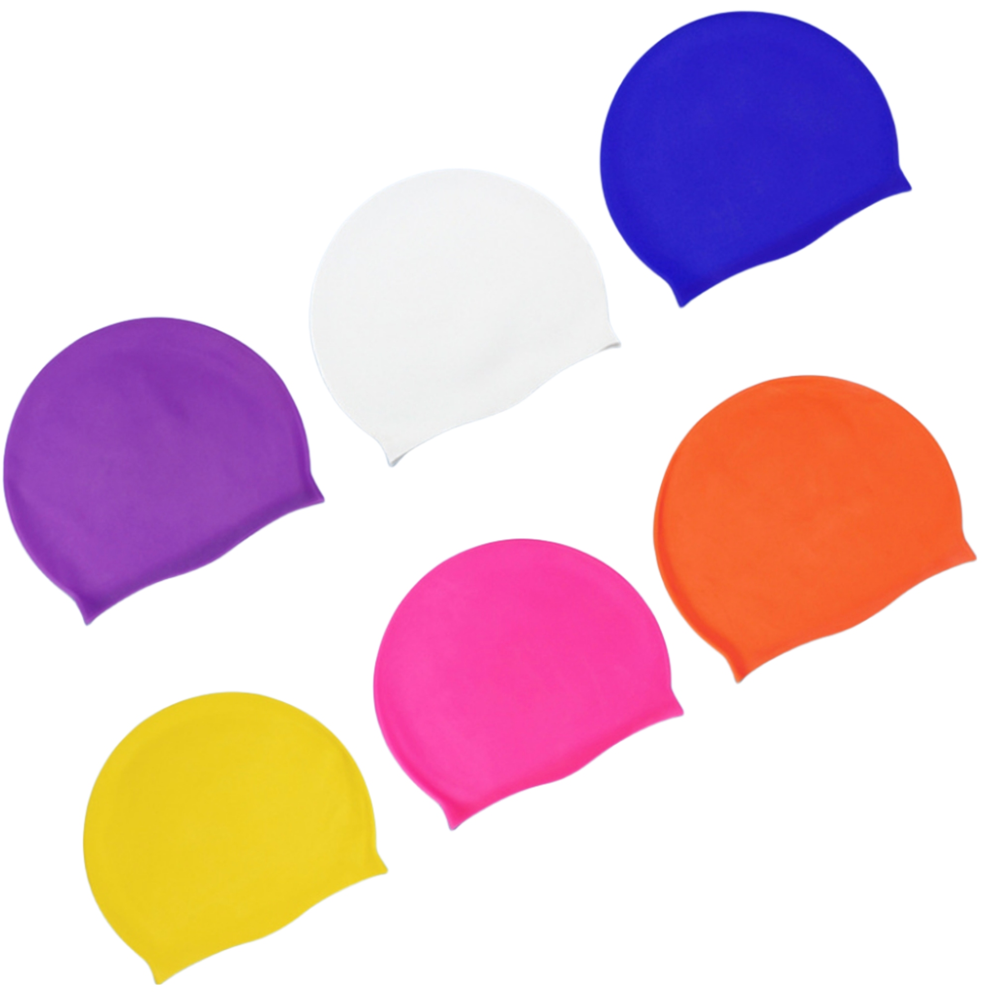 Silicone swimming cap 2