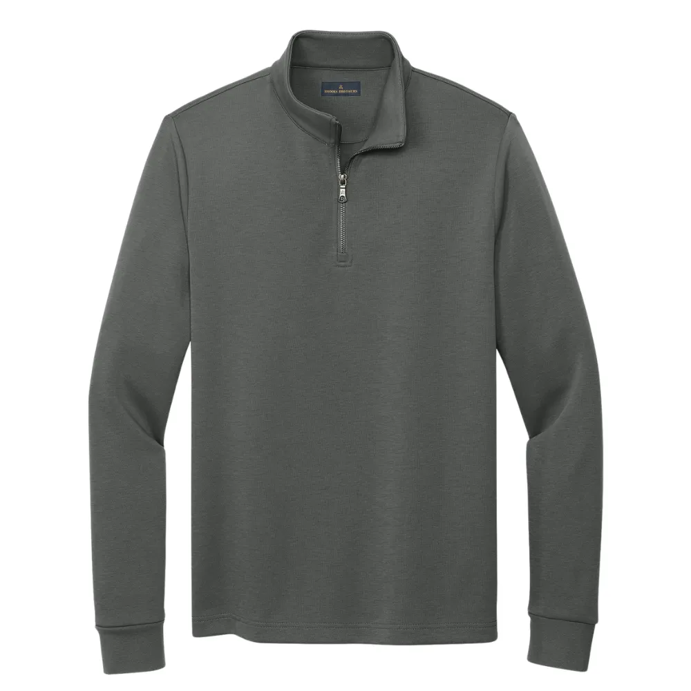 Brooks Brothers(R) Double-Knit 1/4-Zip, custom hoodie or sweatshirt with logo imprint 8