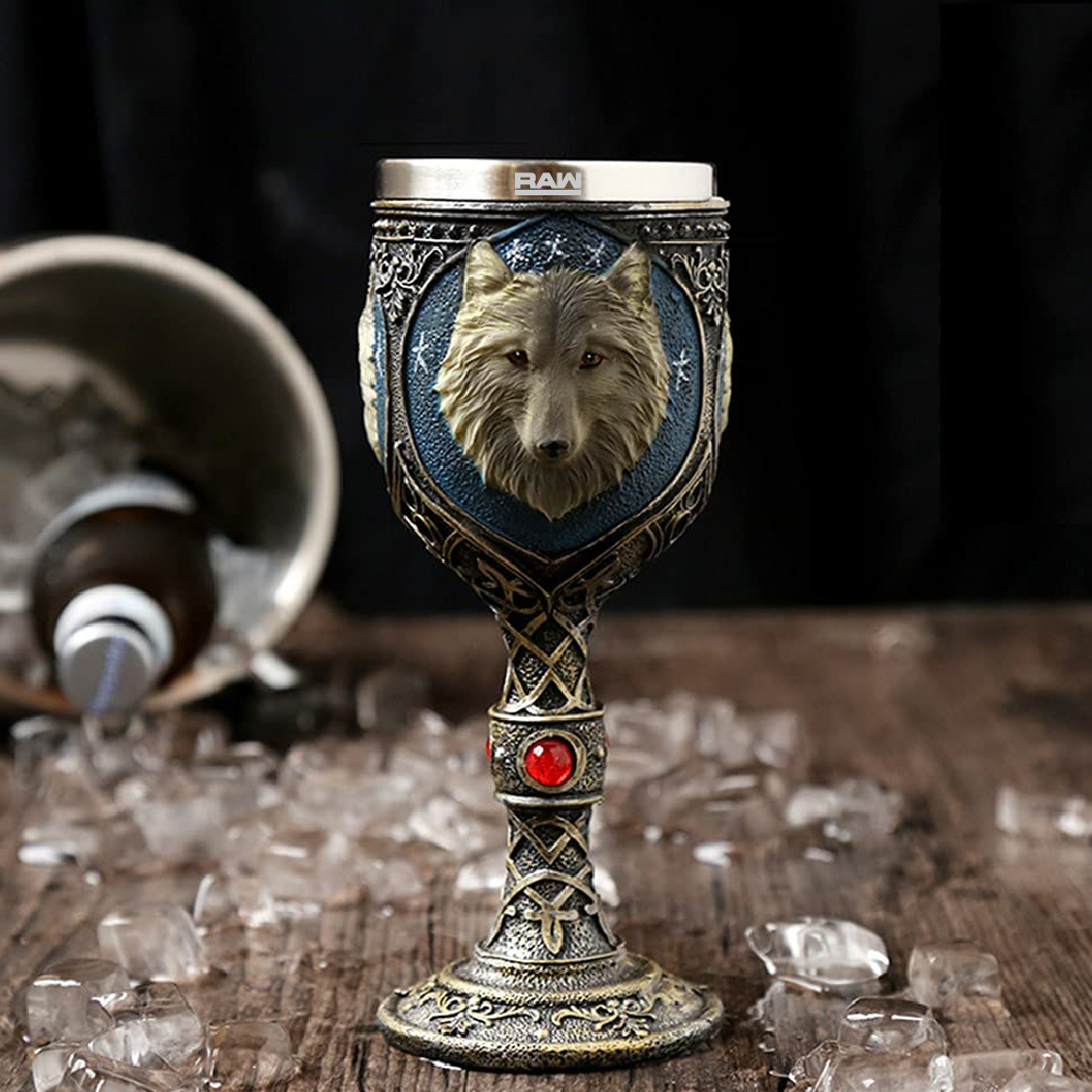 EpicMug Customizable Resin Molded Exterior Goblet/Chalice - 200ML Stainless Steel Insert