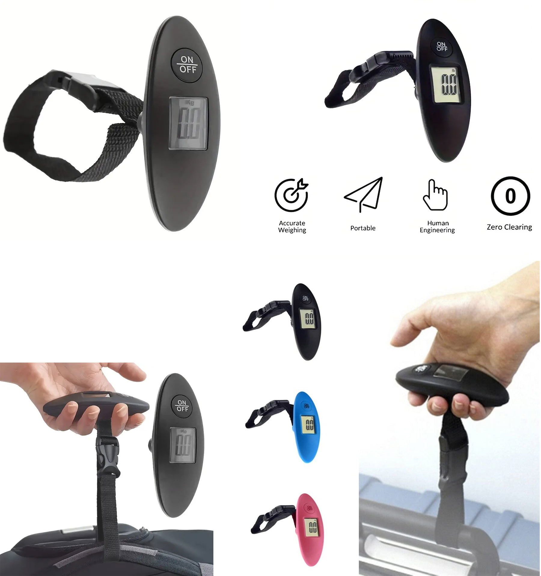 iBank ® Electronic Digital Travel Luggage Scale 1